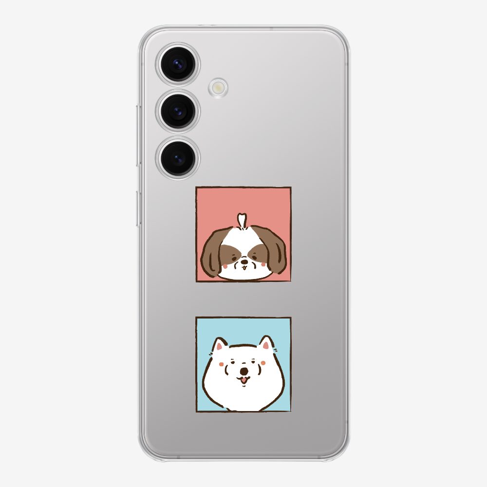 Apso and Samoyed Phone Case