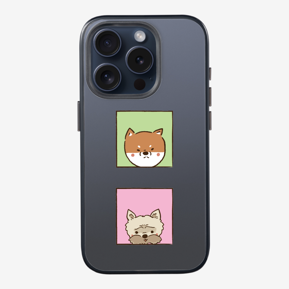 Corgi and Terrier Phone Case