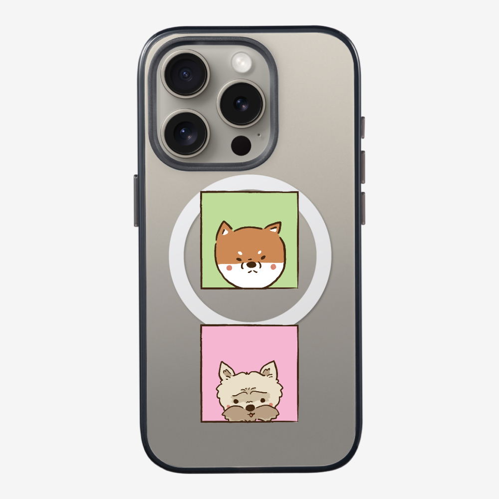 Corgi and Terrier Phone Case