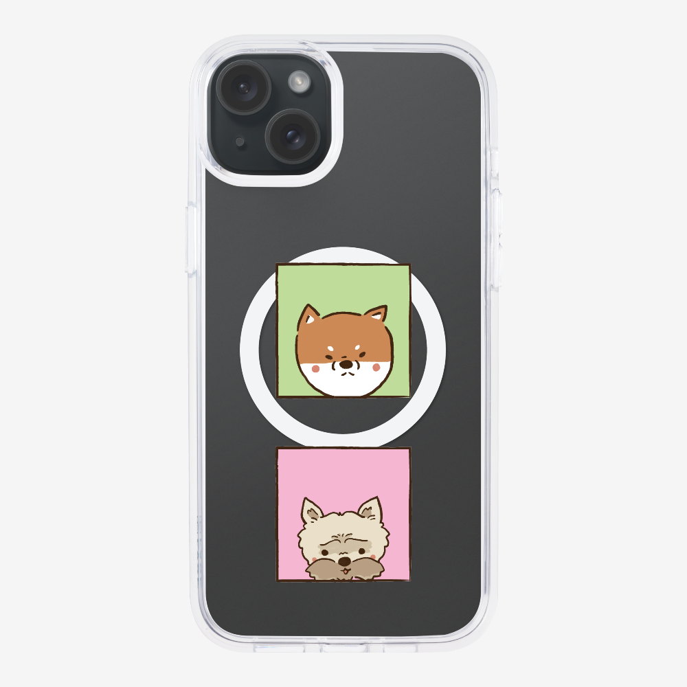 Corgi and Terrier Phone Case