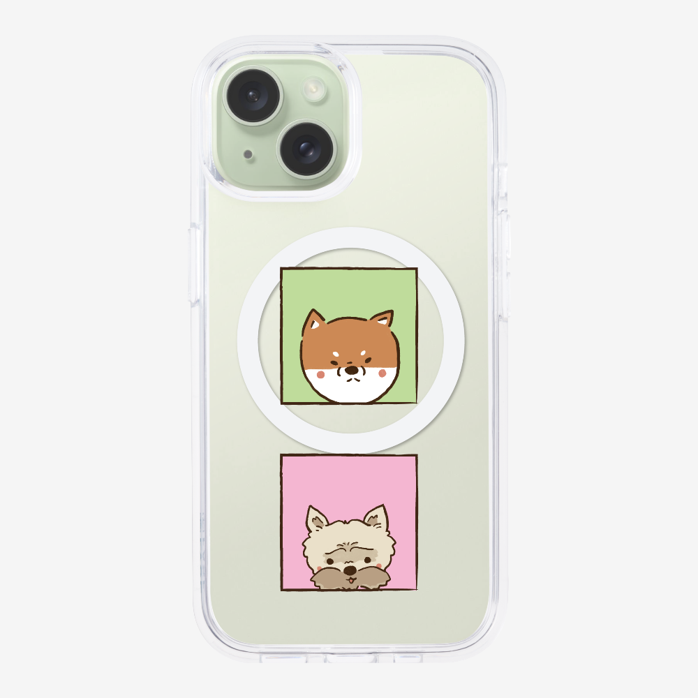 Corgi and Terrier Phone Case