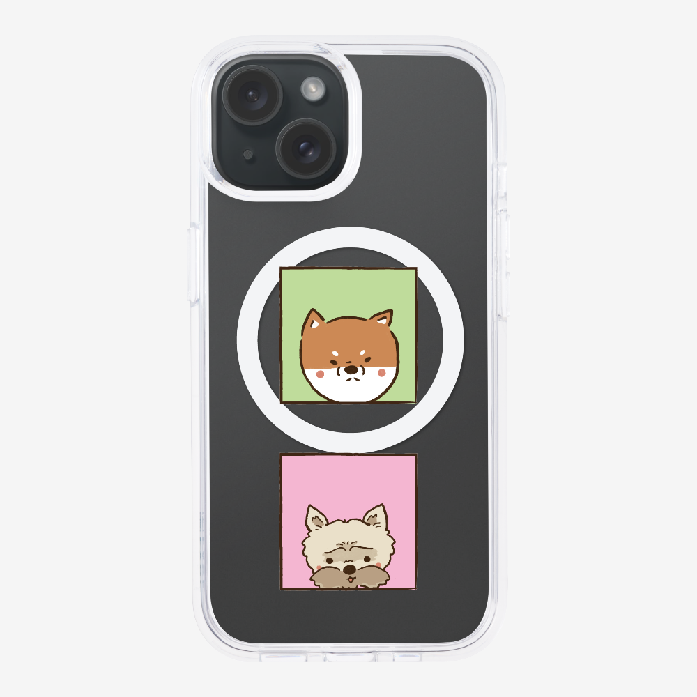 Corgi and Terrier Phone Case