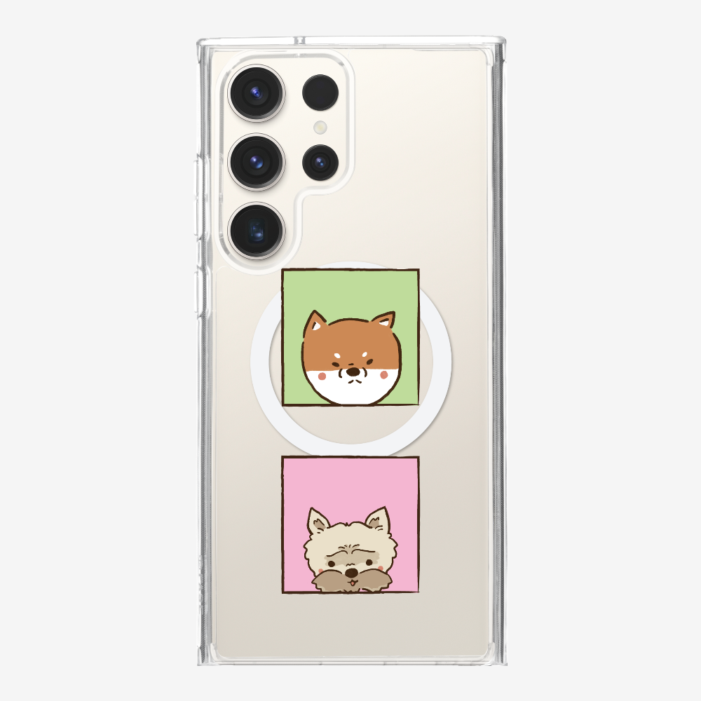 Corgi and Terrier Phone Case