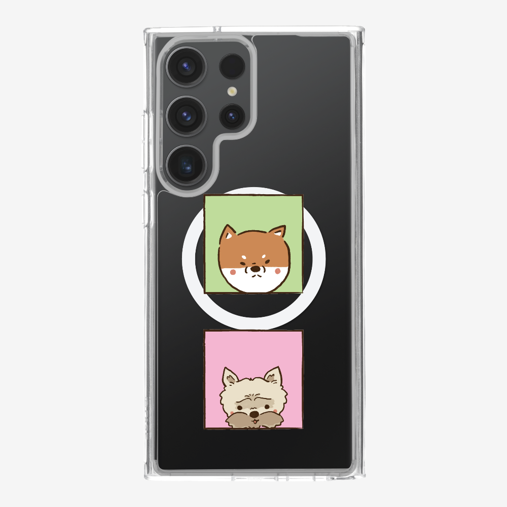 Corgi and Terrier Phone Case