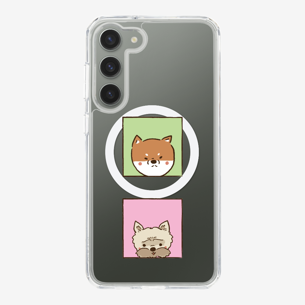 Corgi and Terrier Phone Case