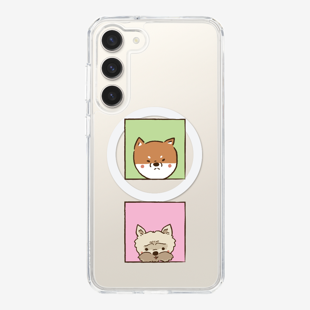 Corgi and Terrier Phone Case