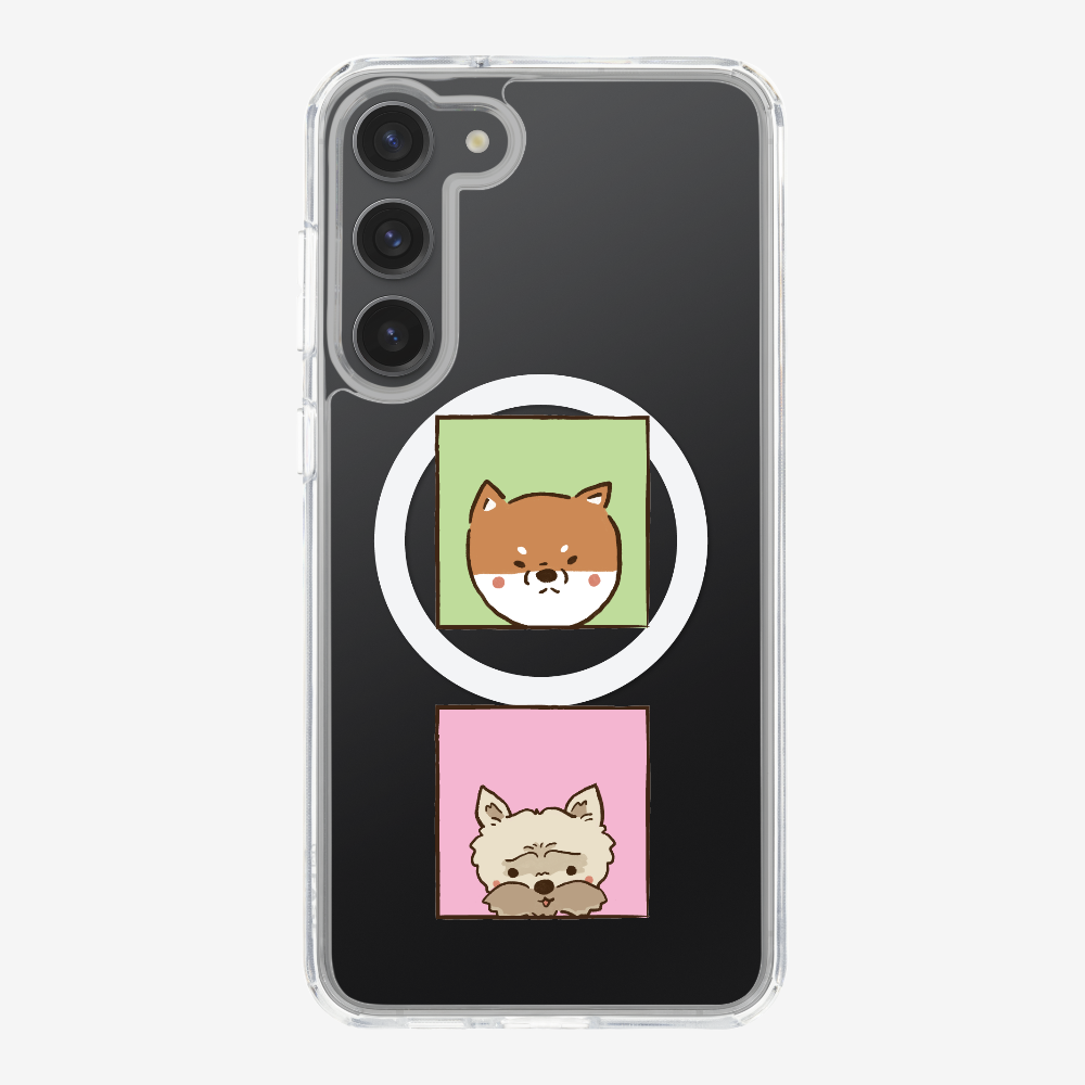 Corgi and Terrier Phone Case