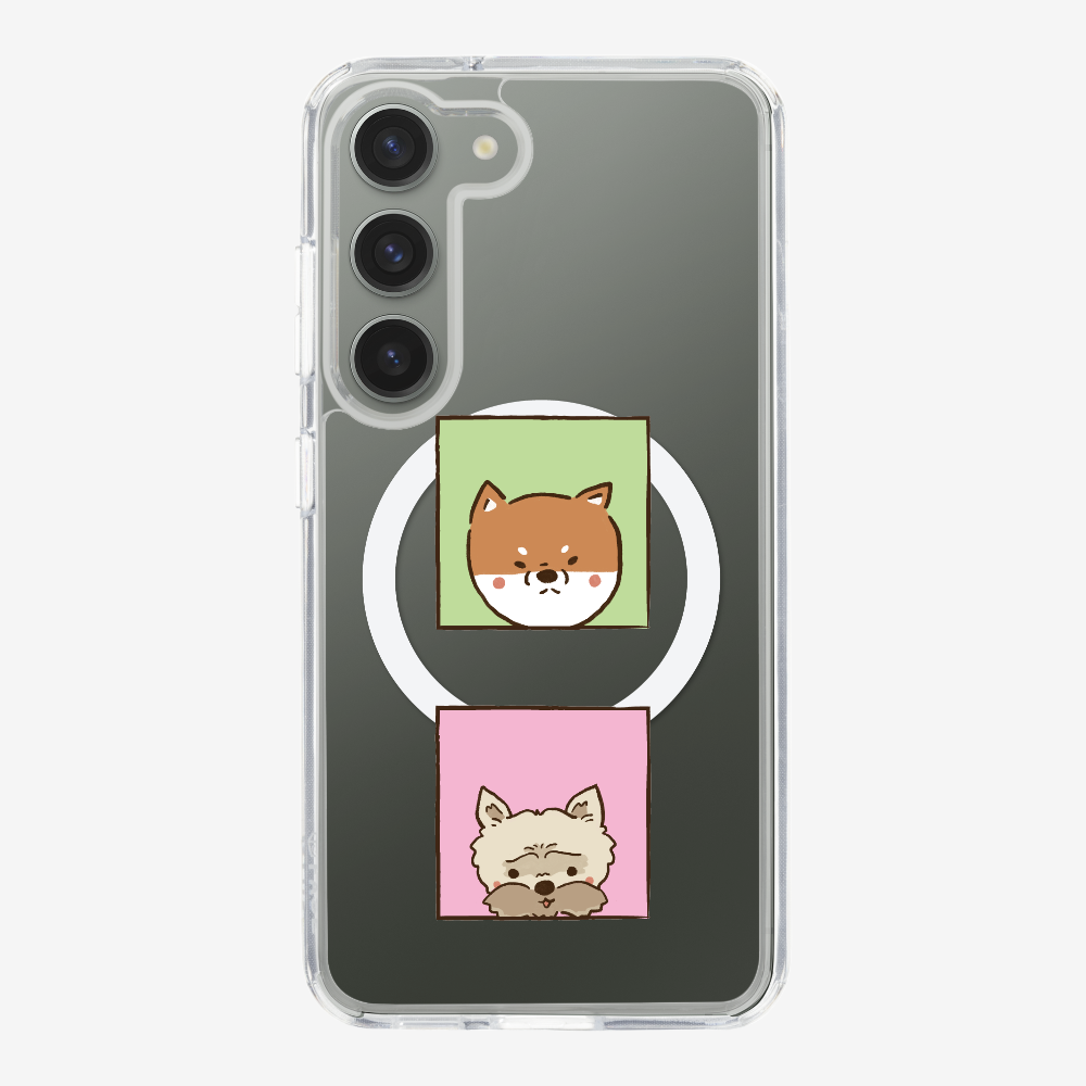 Corgi and Terrier Phone Case