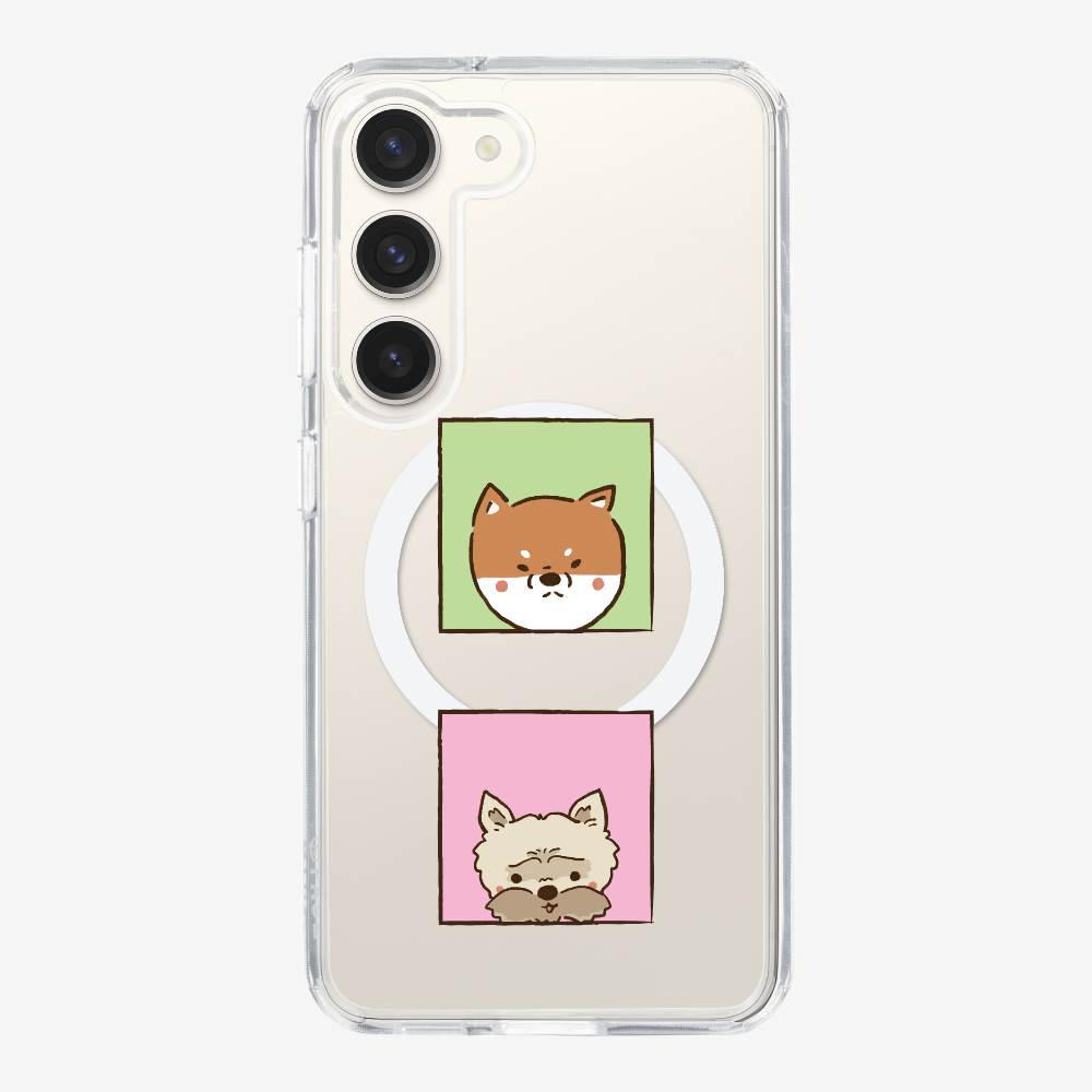 Corgi and Terrier Phone Case