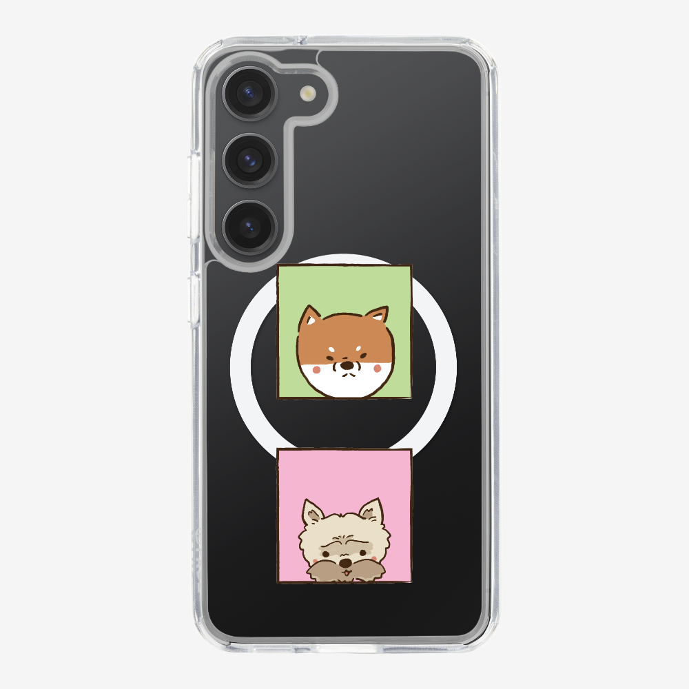 Corgi and Terrier Phone Case