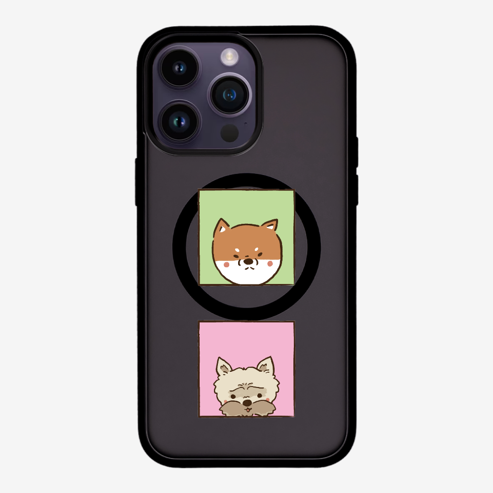 Corgi and Terrier Phone Case