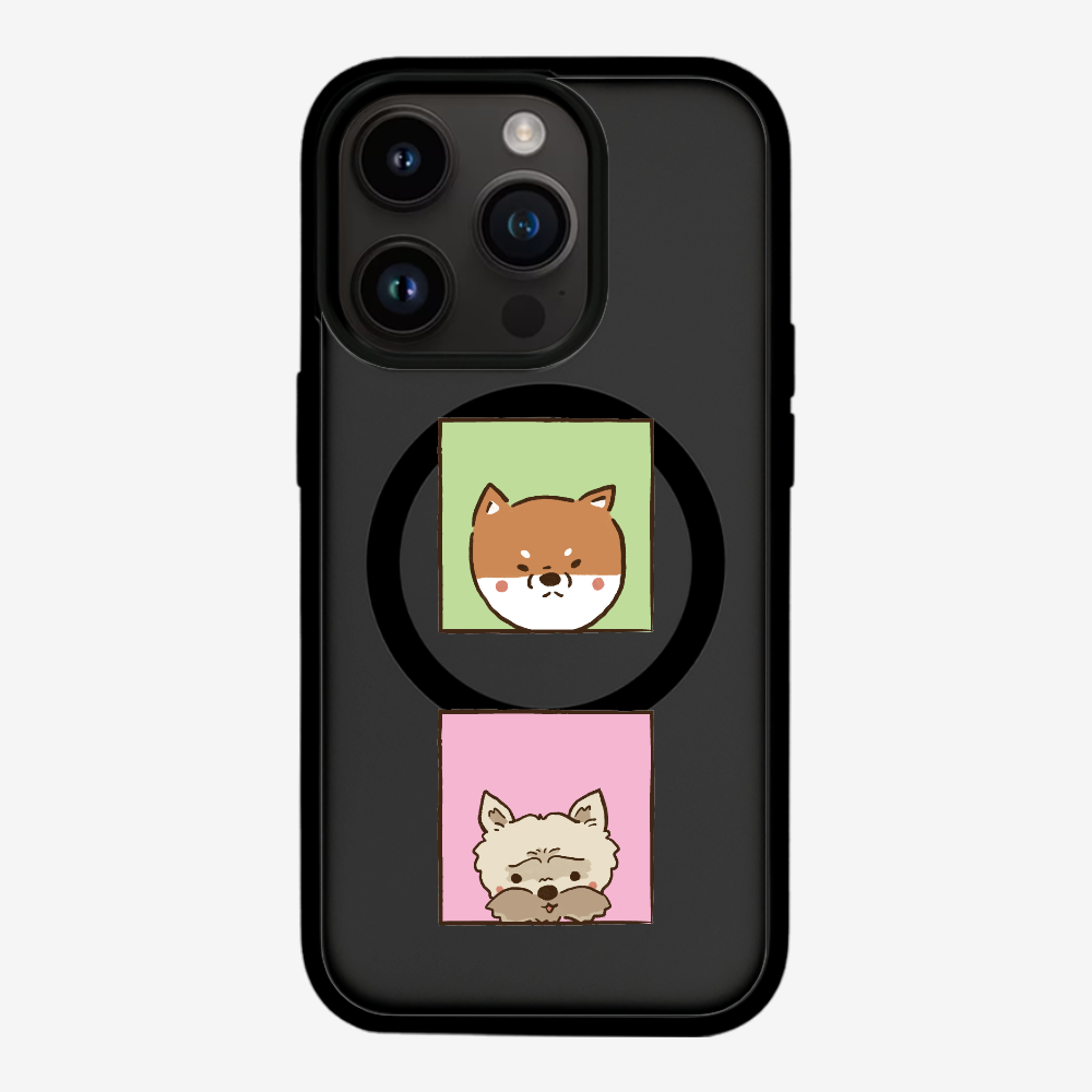 Corgi and Terrier Phone Case