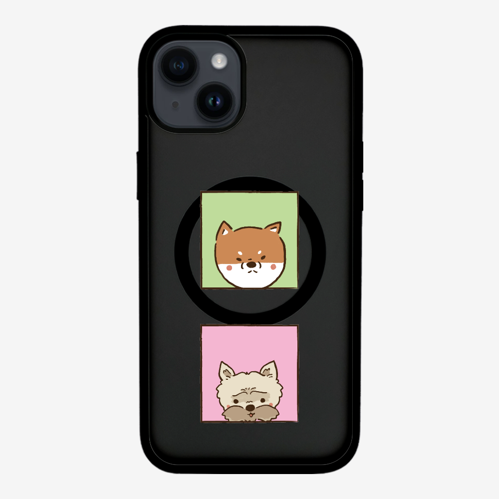 Corgi and Terrier Phone Case