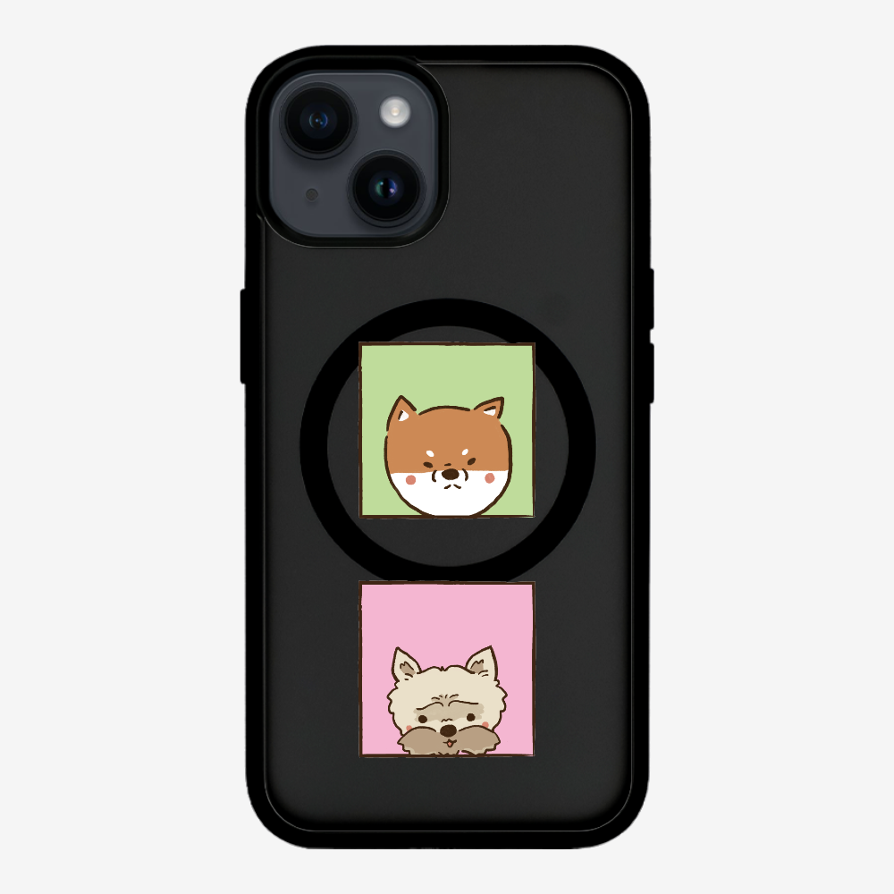 Corgi and Terrier Phone Case