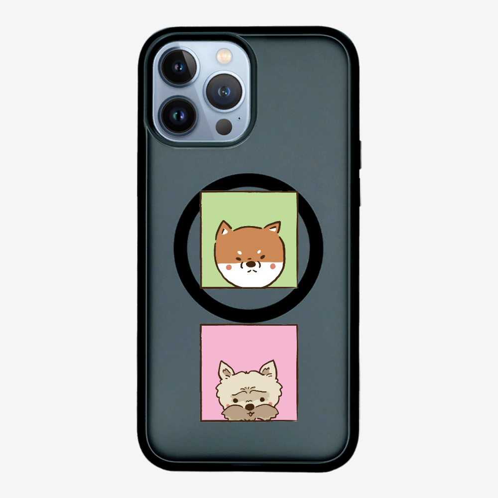 Corgi and Terrier Phone Case