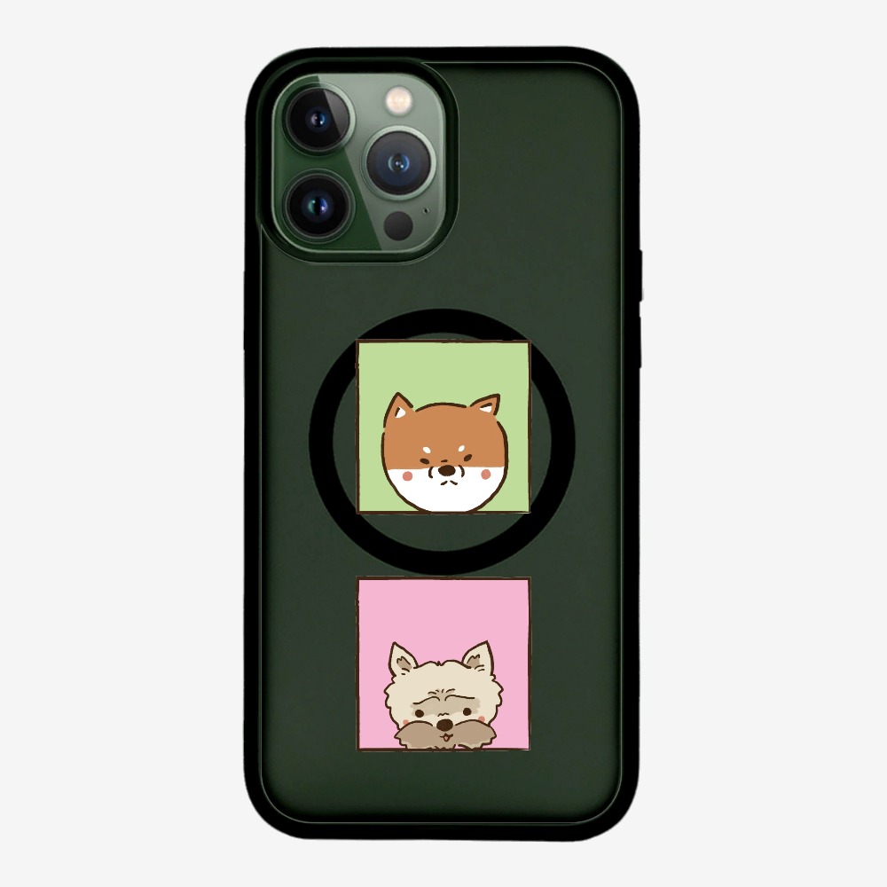 Corgi and Terrier Phone Case