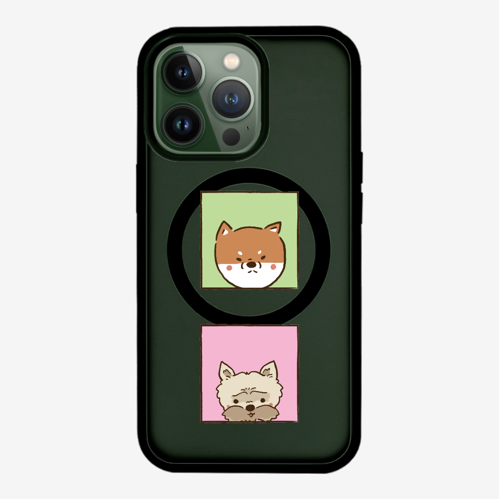 Corgi and Terrier Phone Case