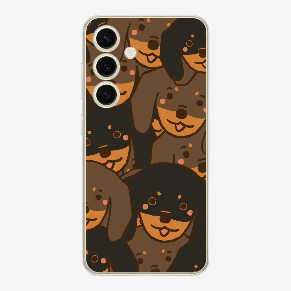 Crowded Dachshund Phone Case