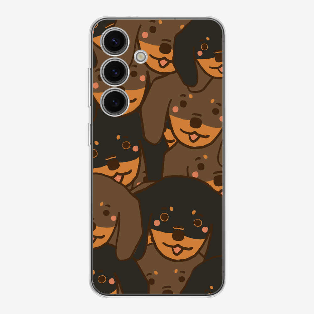 Crowded Dachshund Phone Case