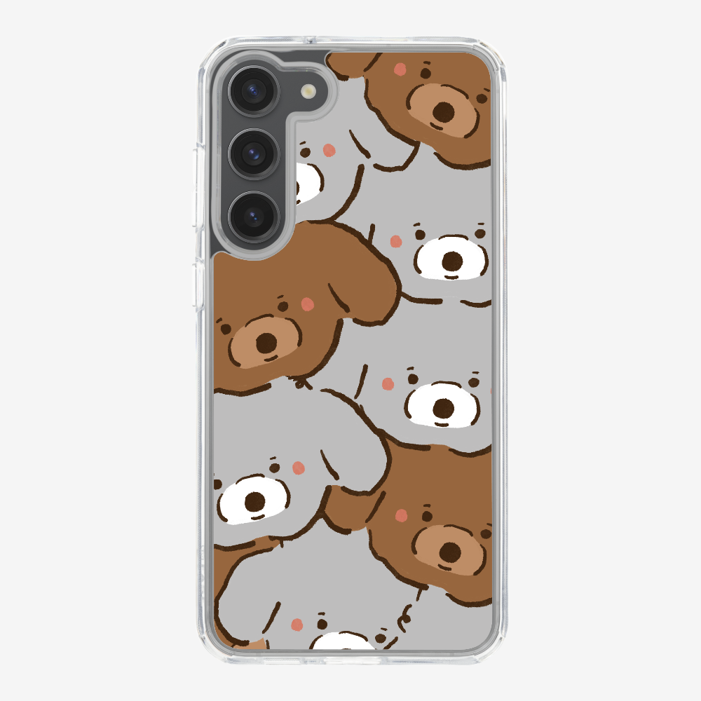 Crowded Poodle Phone Case