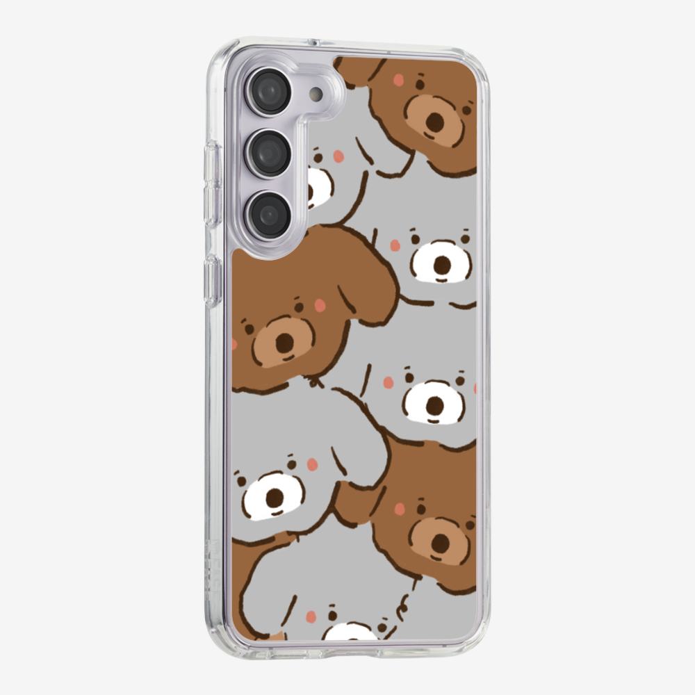 Crowded Poodle Phone Case