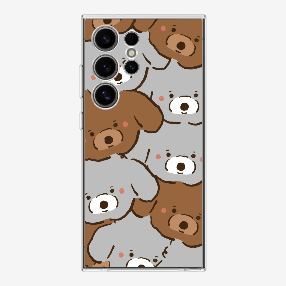 Crowded Poodle Phone Case