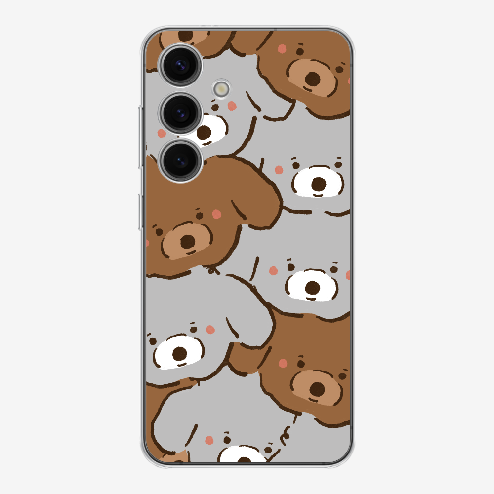 Crowded Poodle Phone Case