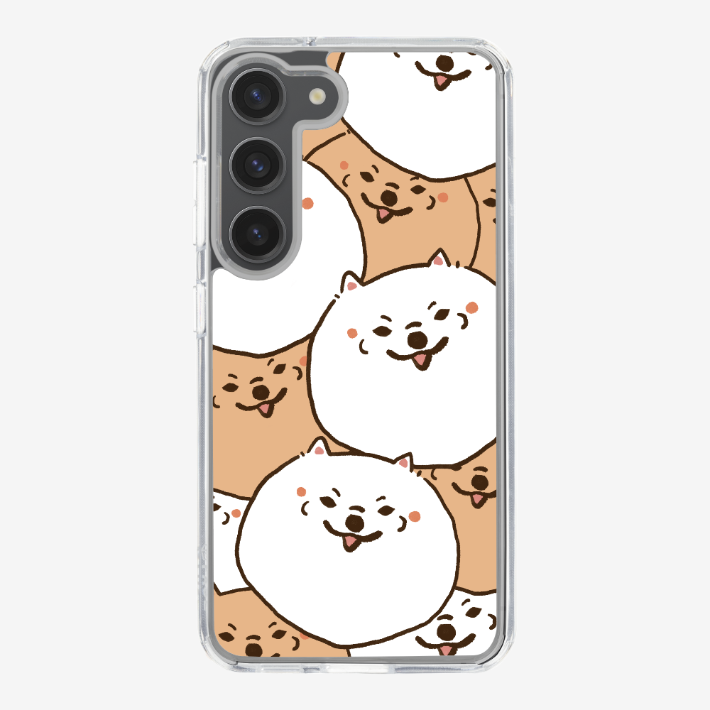 Crowded Pomeranian Phone Case