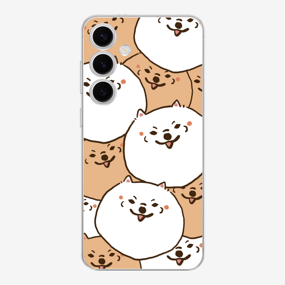 Crowded Pomeranian Phone Case