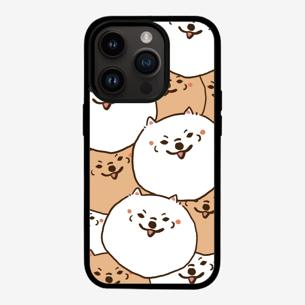 Crowded Pomeranian Phone Case