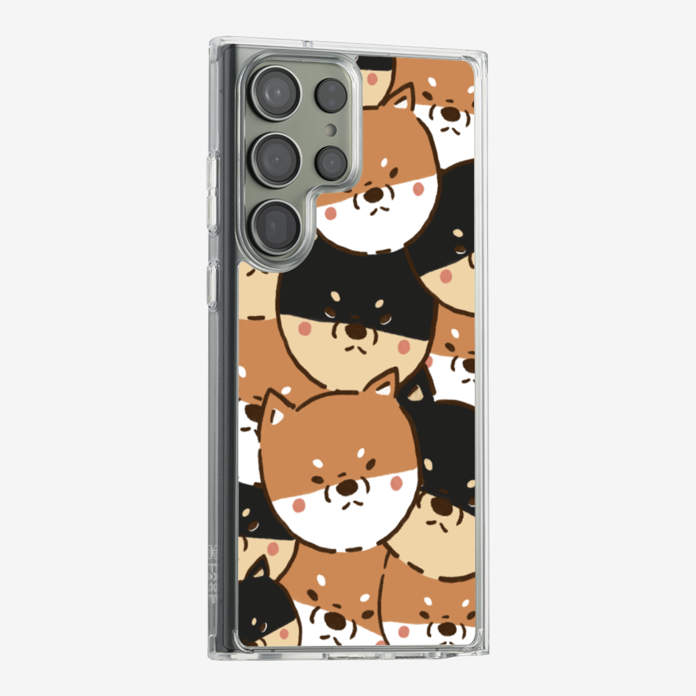 Crowded Shiba Inu Phone Case