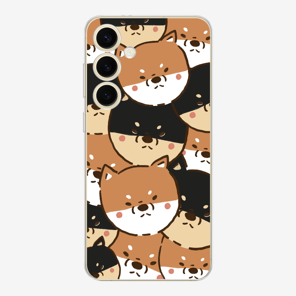 Crowded Shiba Inu Phone Case