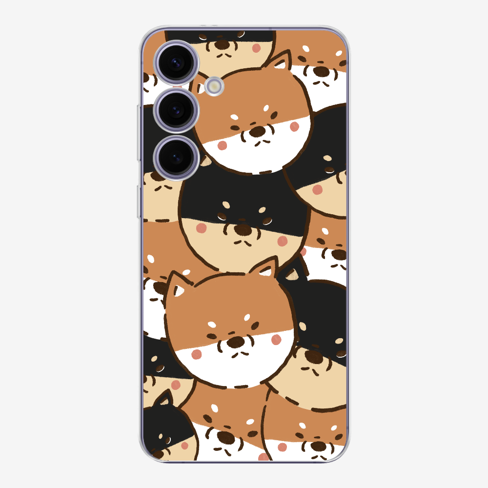 Crowded Shiba Inu Phone Case