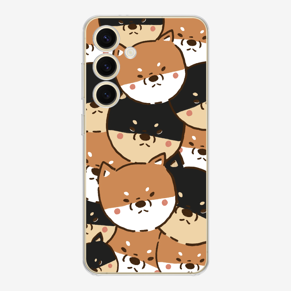 Crowded Shiba Inu Phone Case