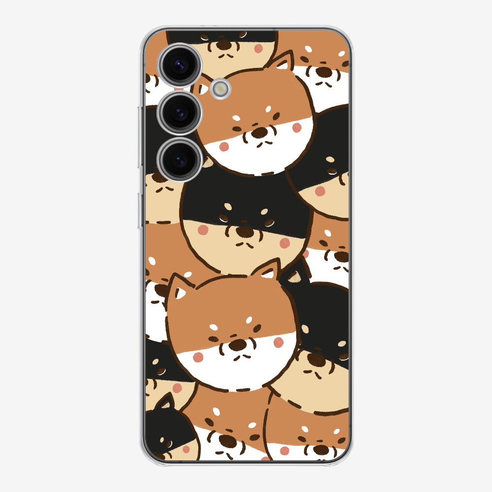 Crowded Shiba Inu Phone Case