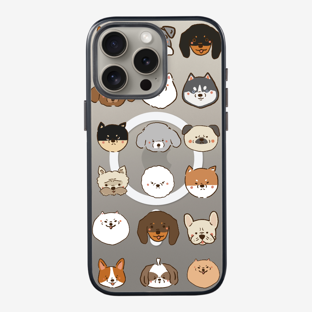 Puppy Family Seating Plan Phone Case