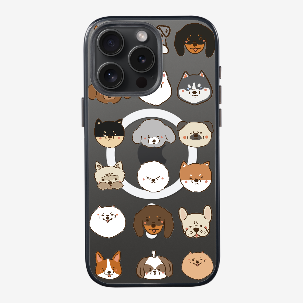 Puppy Family Seating Plan Phone Case