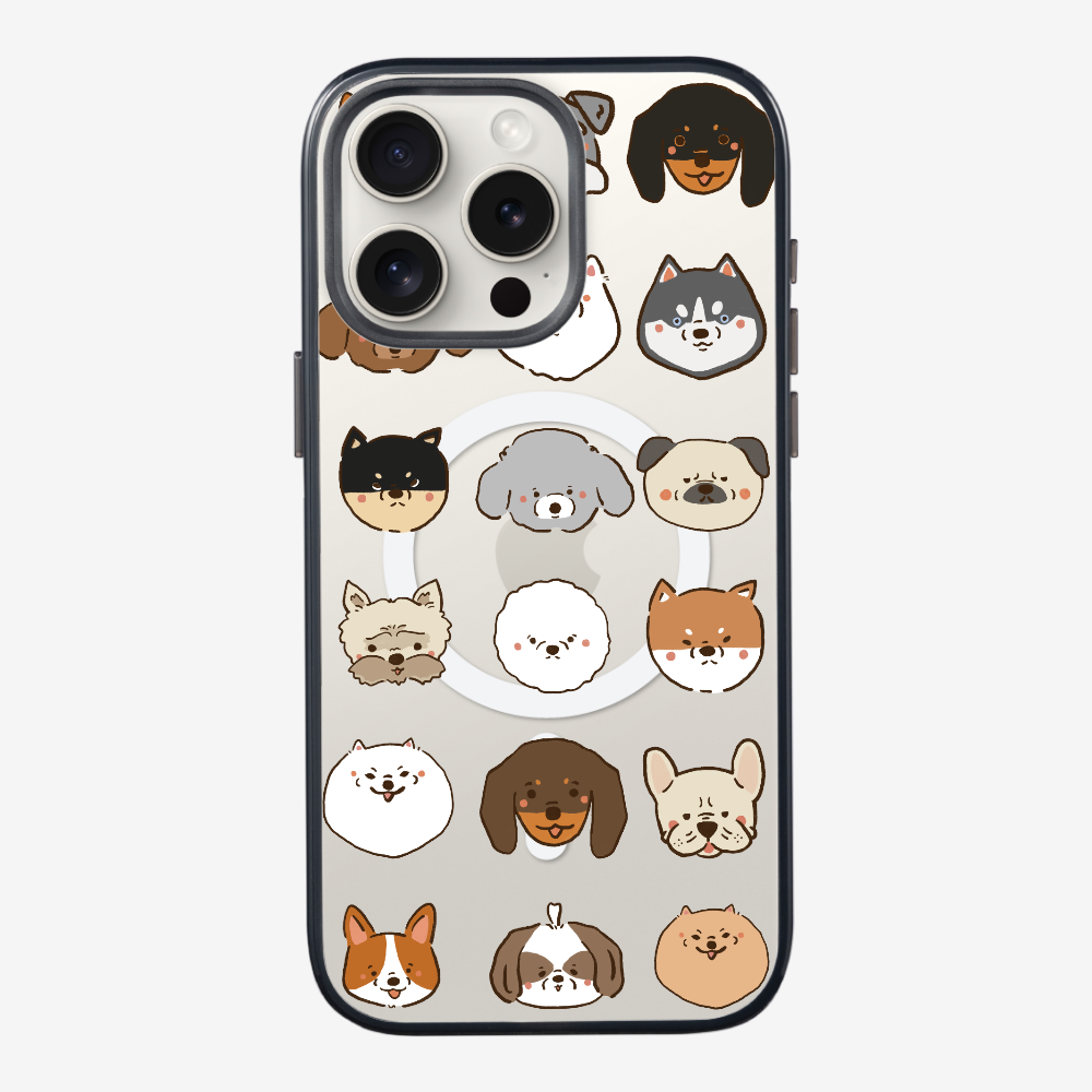 Puppy Family Seating Plan Phone Case