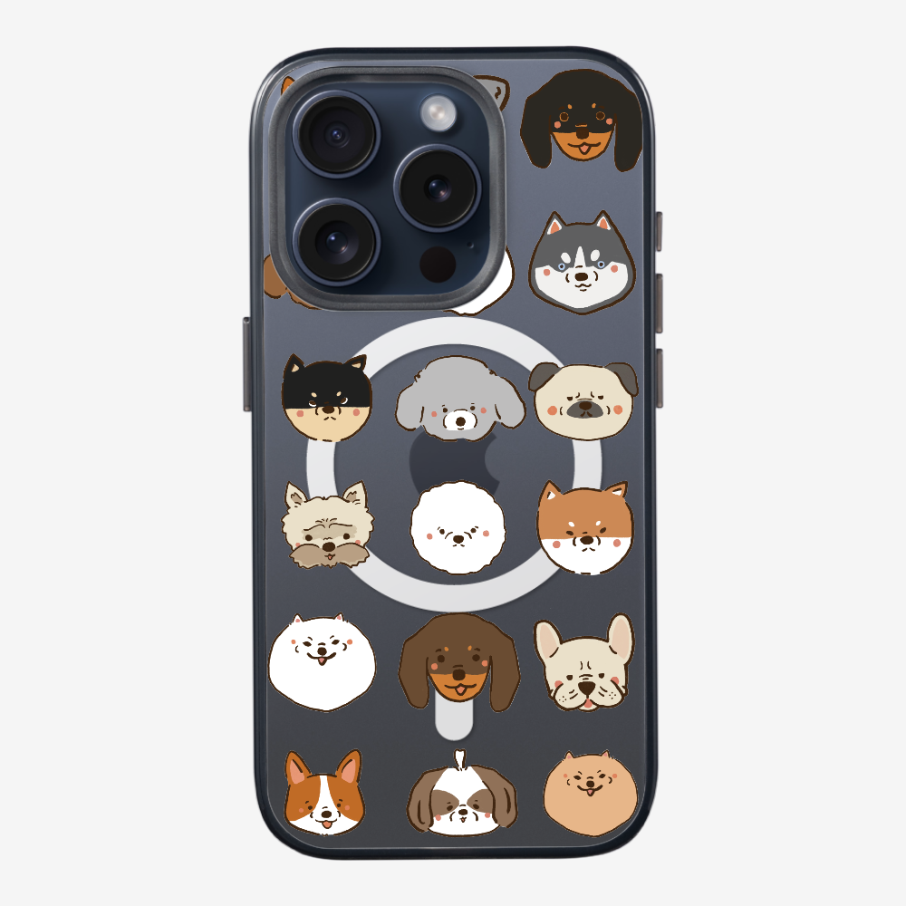 Puppy Family Seating Plan Phone Case