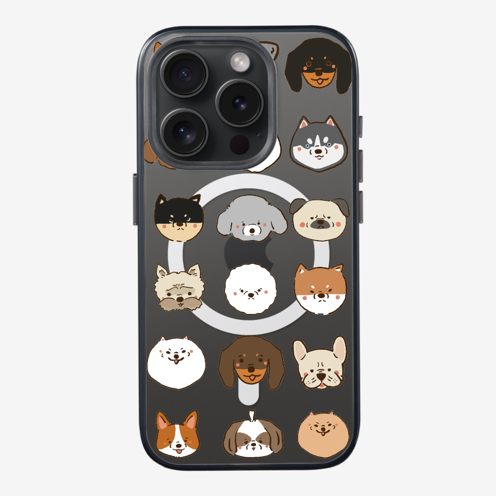 Puppy Family Seating Plan Phone Case