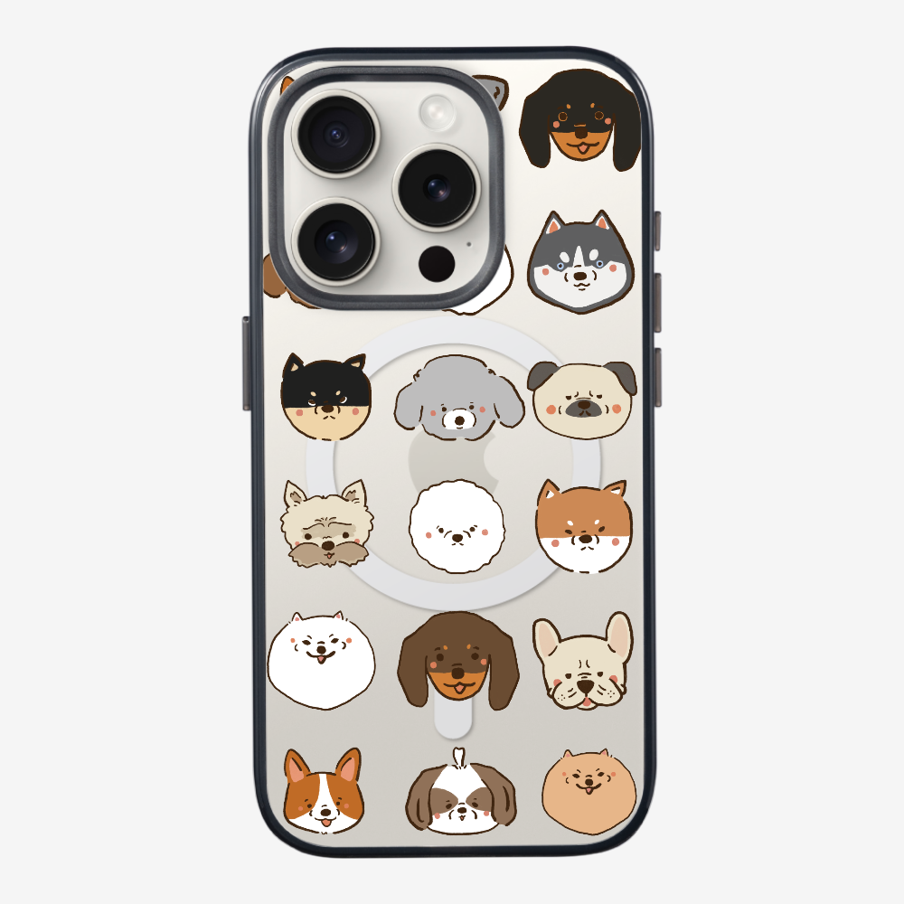 Puppy Family Seating Plan Phone Case