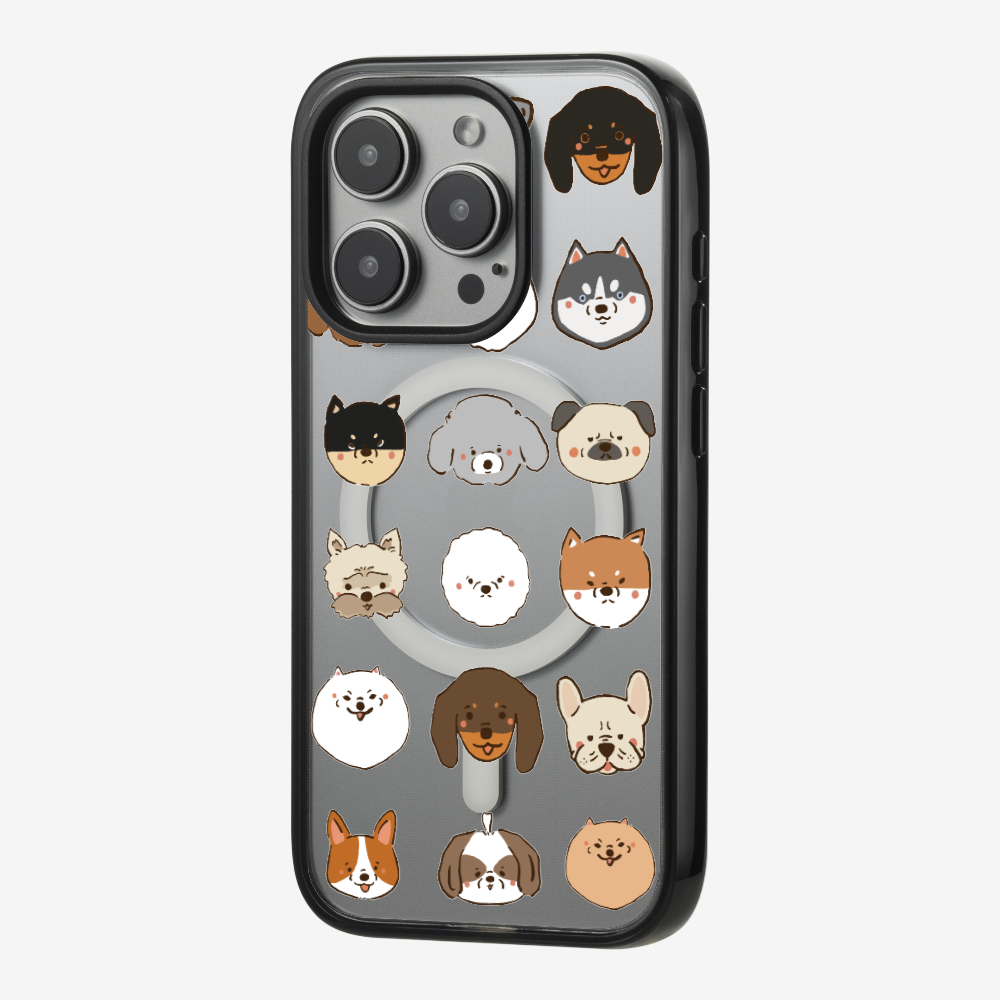 Puppy Family Seating Plan Phone Case