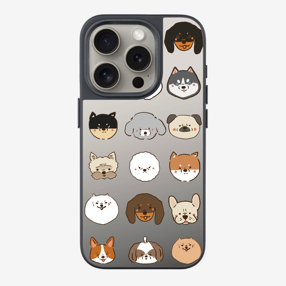 Puppy Family Seating Plan Phone Case