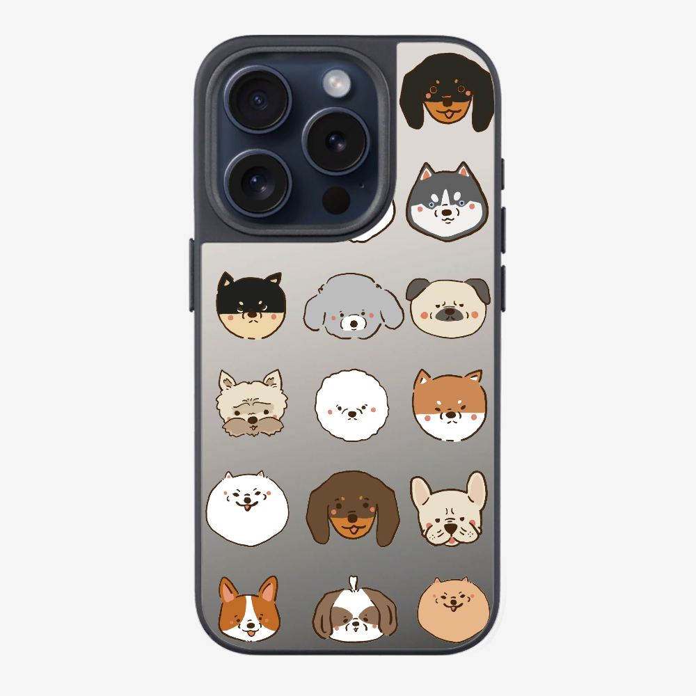 Puppy Family Seating Plan Phone Case