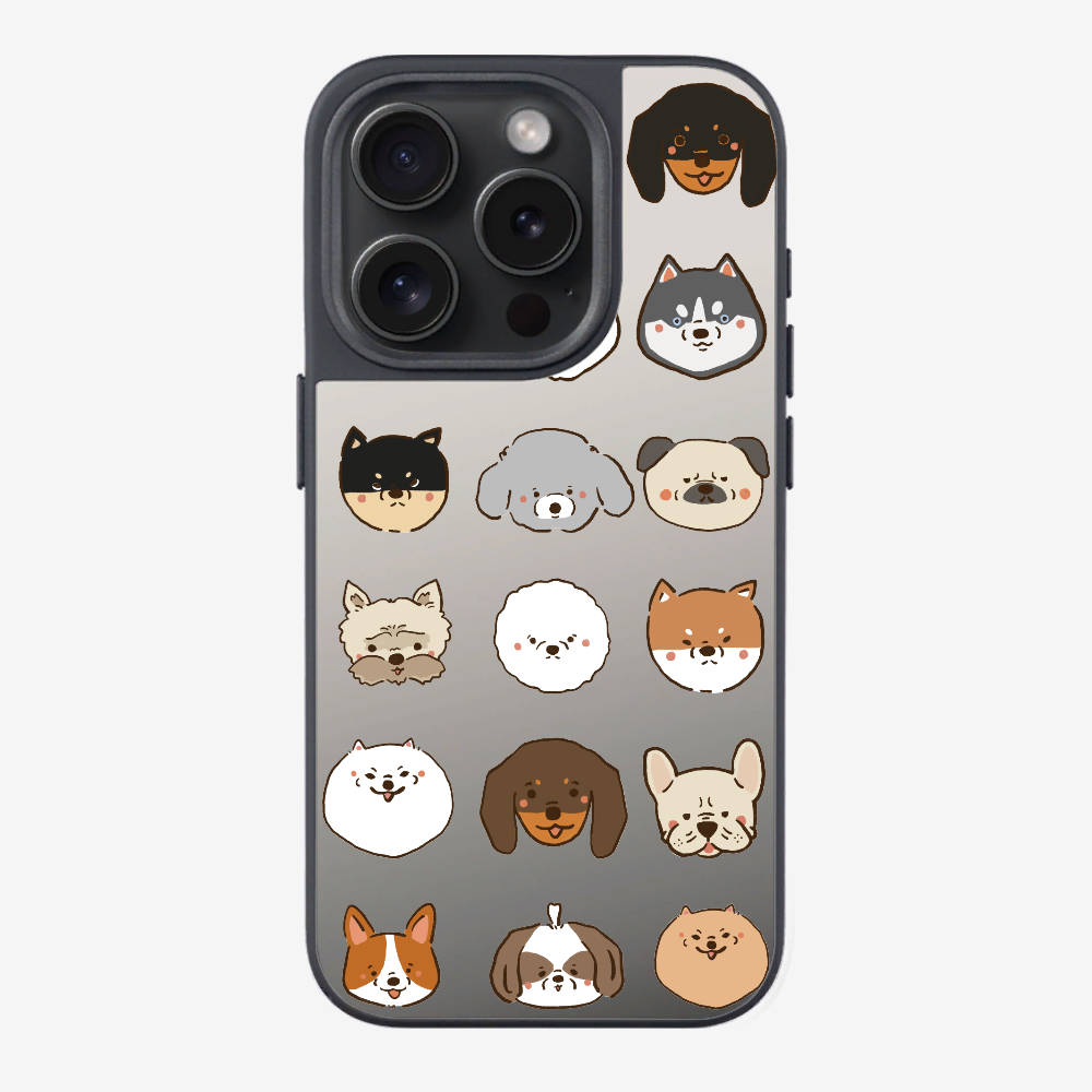 Puppy Family Seating Plan Phone Case