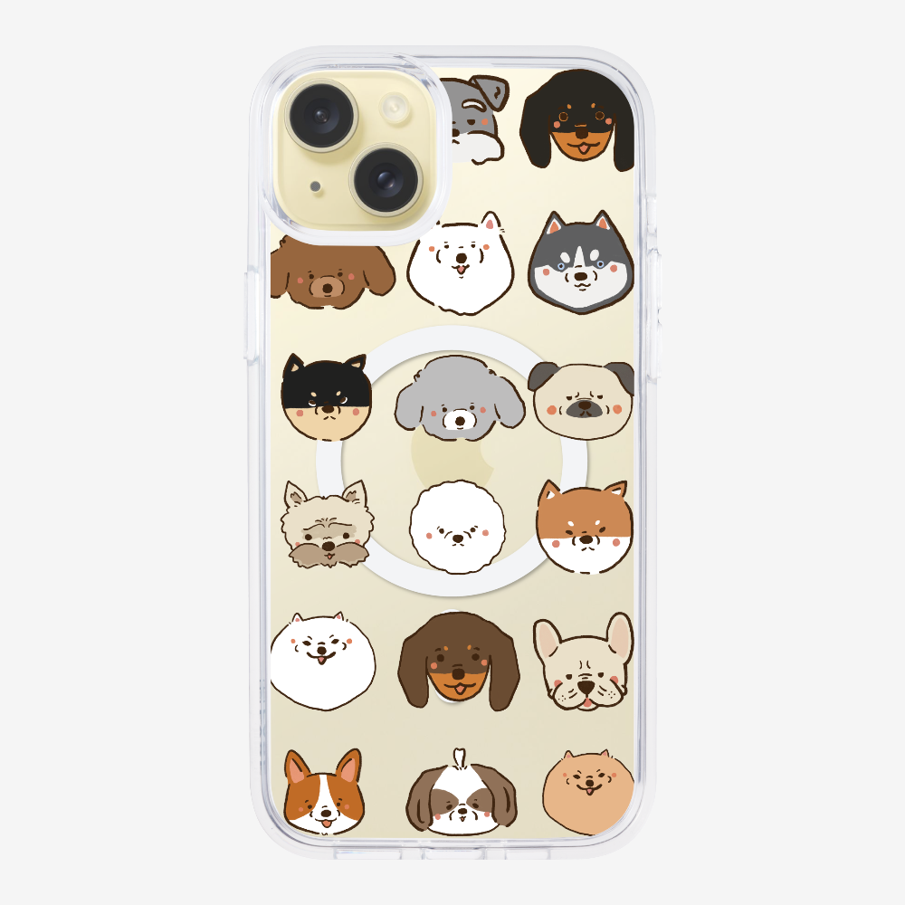 Puppy Family Seating Plan Phone Case