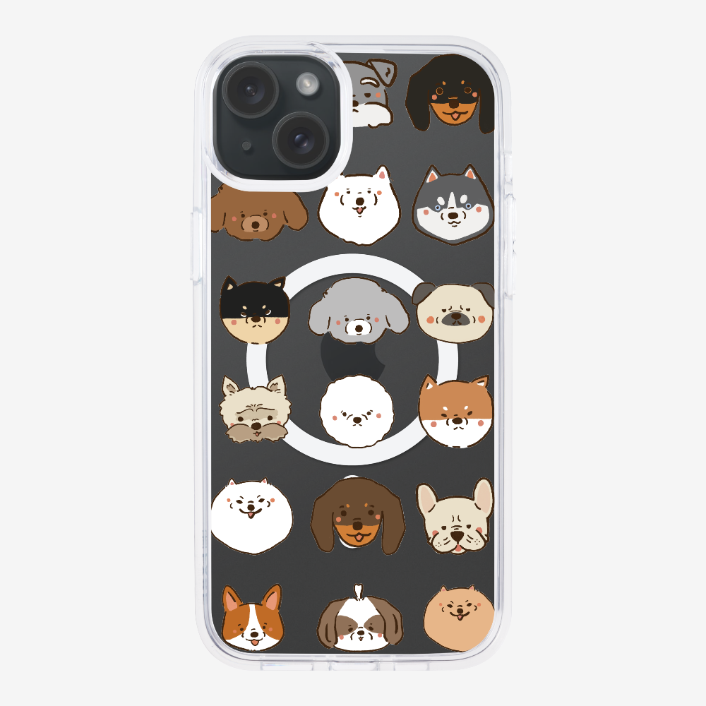 Puppy Family Seating Plan Phone Case