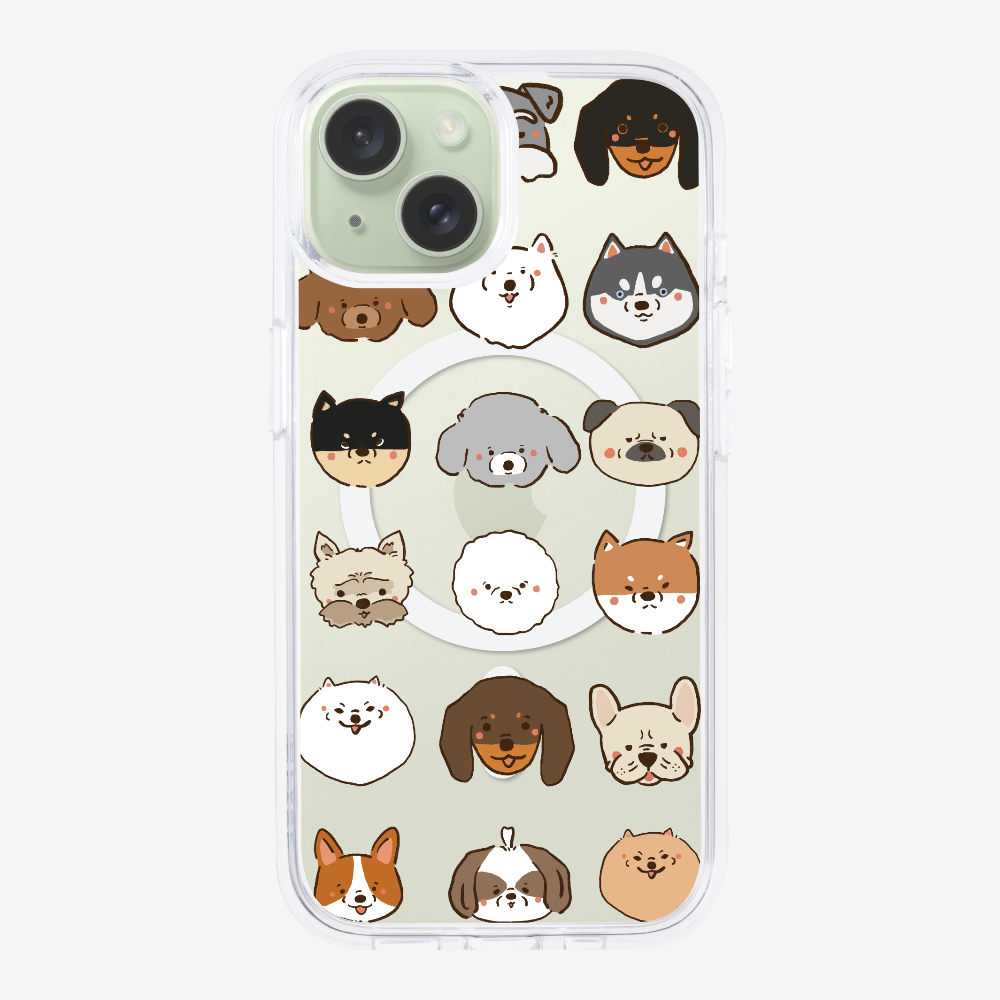 Puppy Family Seating Plan Phone Case