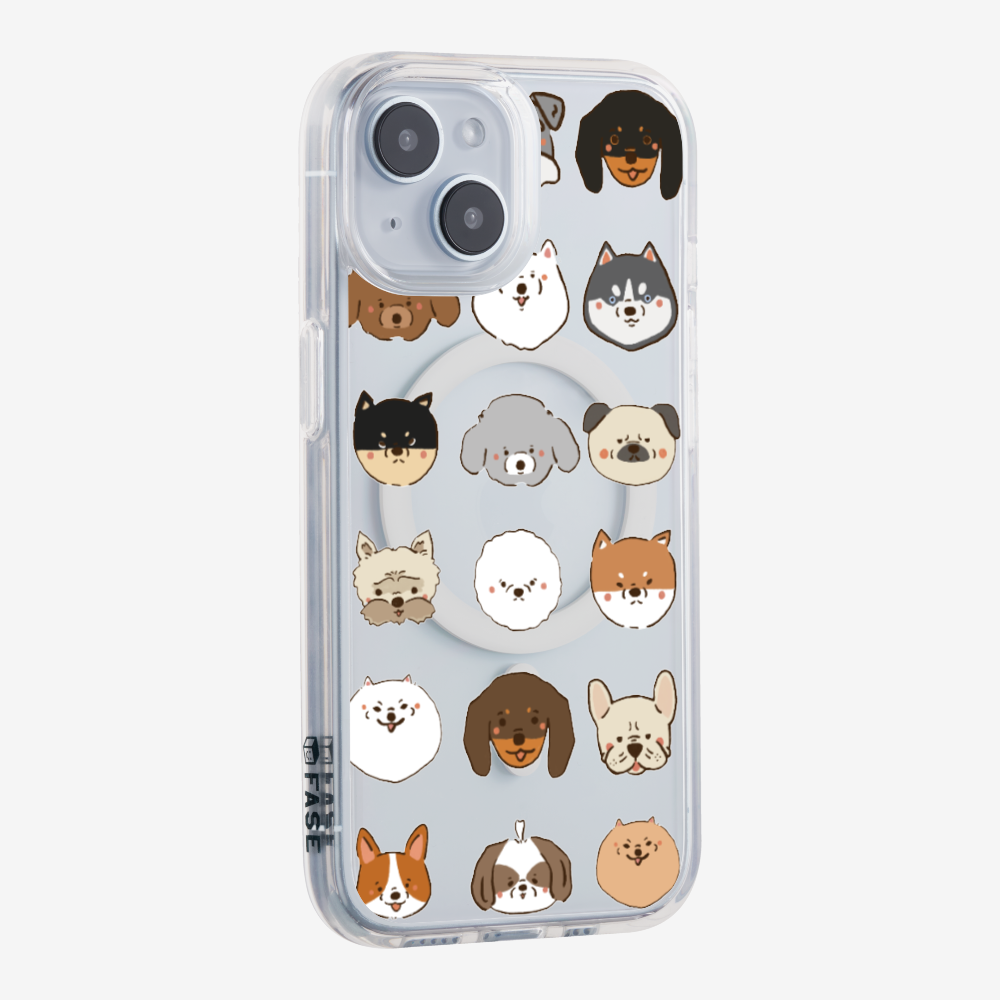 Puppy Family Seating Plan Phone Case