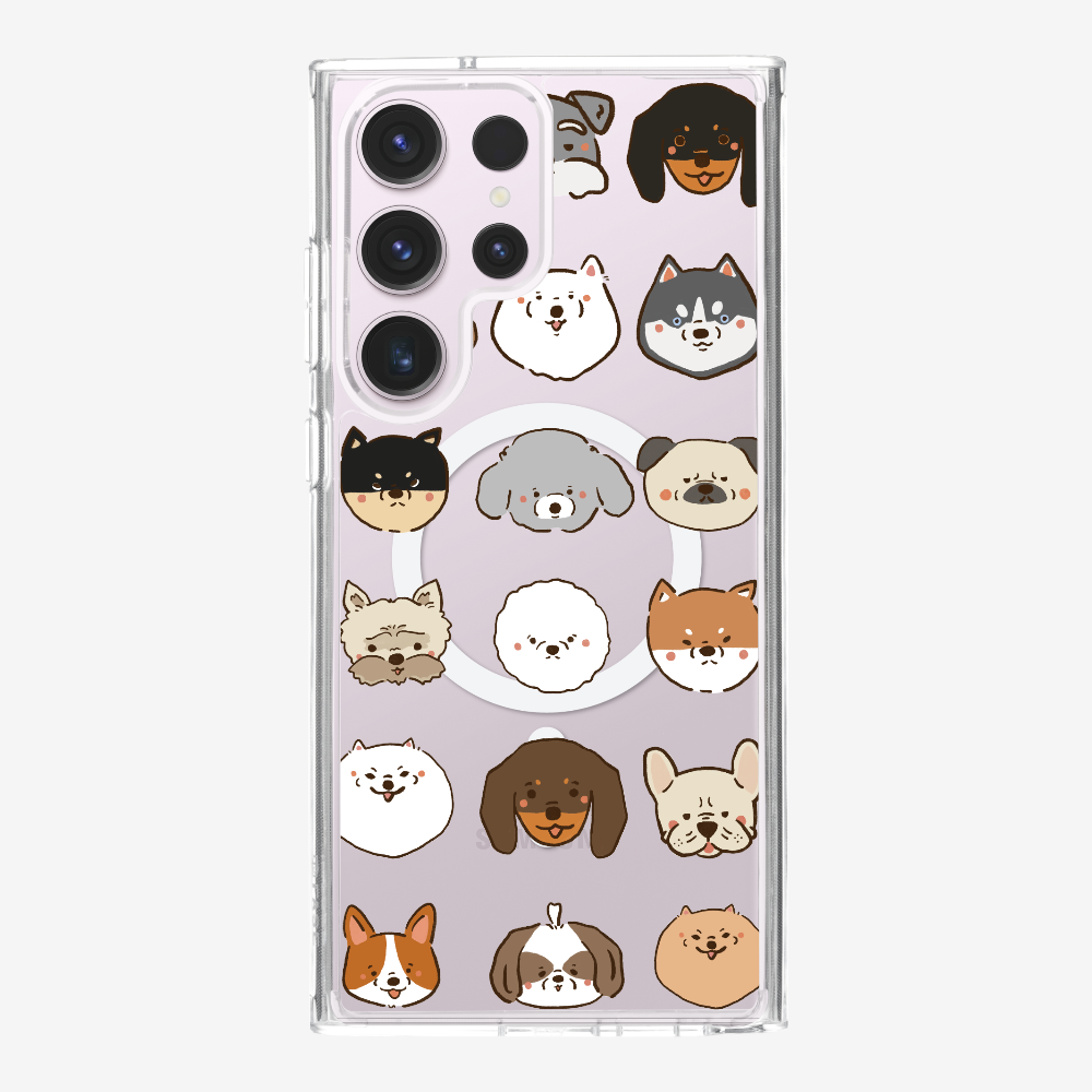 Puppy Family Seating Plan Phone Case